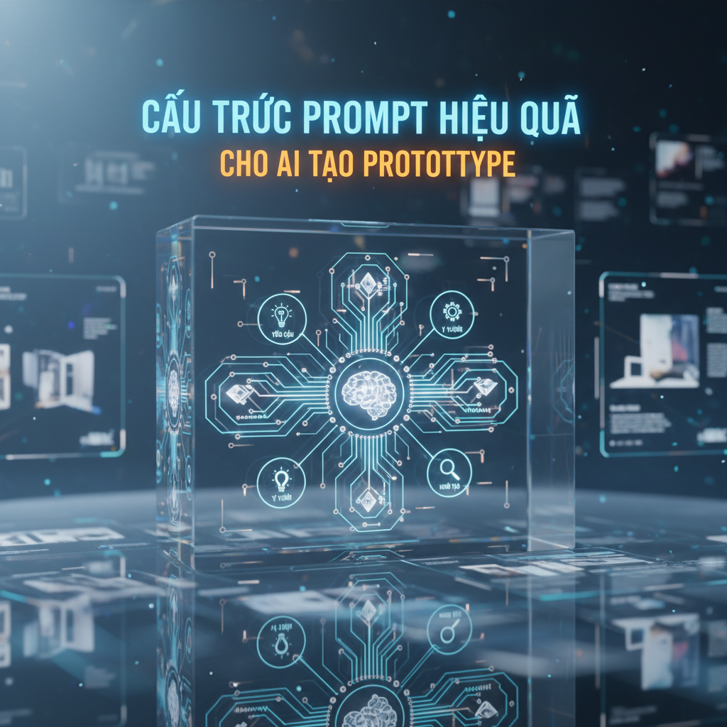 Cấu trúc một prompt mạnh mẽ để AI tạo ra prototype web chất lượng cao