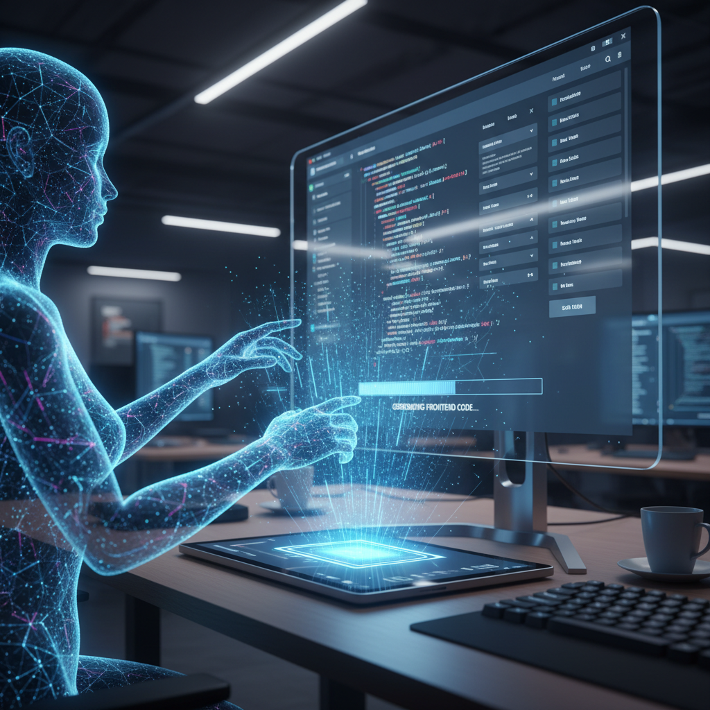 AI hỗ trợ lập trình viên tạo component frontend từ prompt